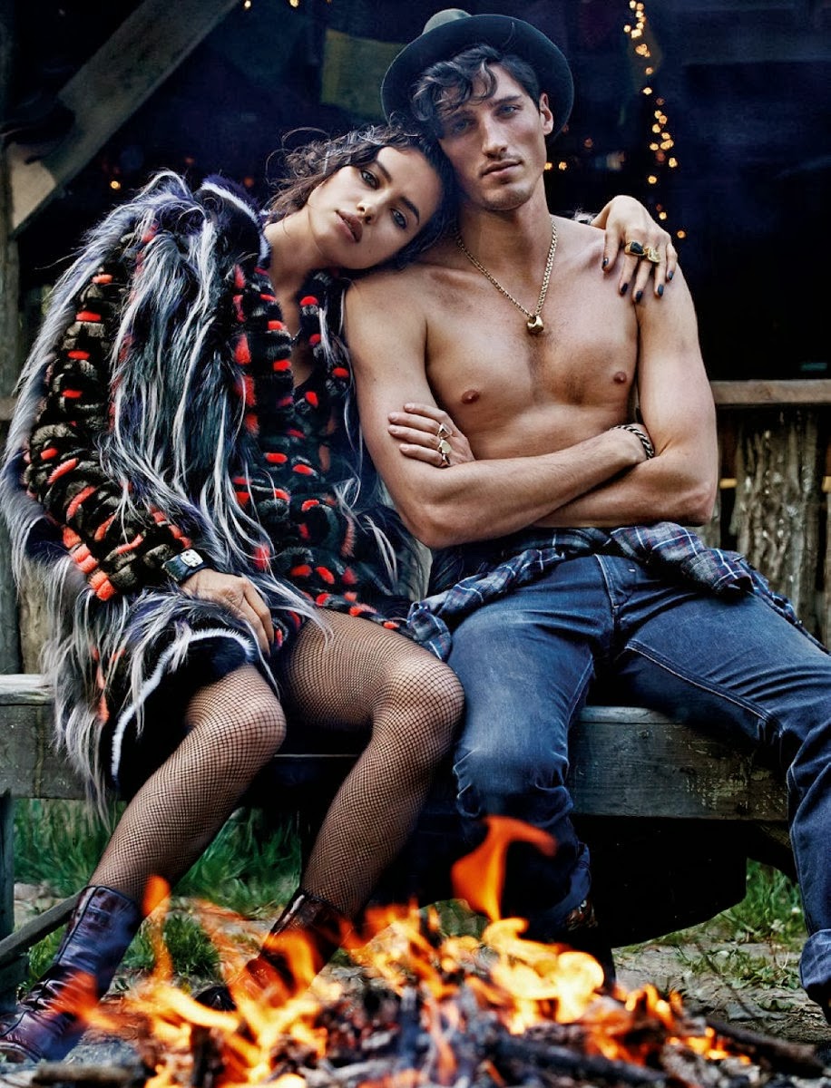 Ирина Шейк Vogue Espana 2013